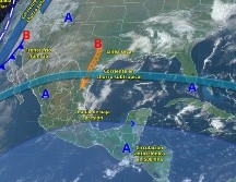 Habrá lluvias fuertes y posibles caídas de aguanieve o nieve en las sierras de estos estados. ESPECIAL/ Conagua.