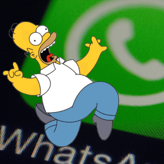 Así puedes configurar el 'modo Homero Simpson' en WhatsApp paso a paso