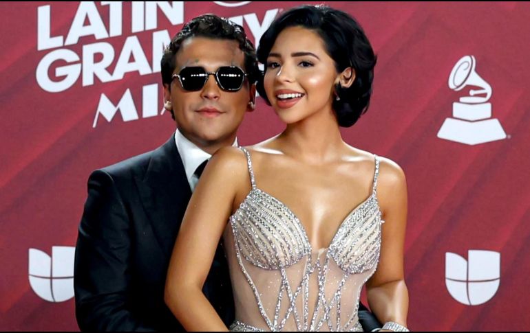 Nodal y Ángela, asi va su relación como pareja según el cantante. EFE / ARCHIVO