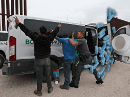 Trump amenazó con la imposición del 25% de aranceles para exportaciones mexicanas, si este no lograba detener la migración ilegal y el tráfico de drogas, especialmente el fentanilo. EFE / ARCHIVO