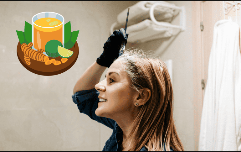 Además del tinte, la manzanilla y la cúrcuma tienen propiedades antiinflamatorias y antioxidantes. ESPECIAL / CANVA