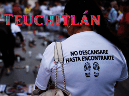 En la Glorieta de las y los desaparecidos, en Guadalajara, se celebró una misa como parte del Luto Nacional por Teuchitlán. EFE/ J. L. De La Cruz