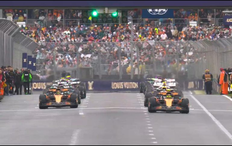 La lluvia en Melbourne trajo consecuencias previo al Gran Premio de Australia. X/ @F1.