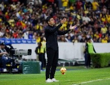 Pineda fue amonestado por reclamar lapsos de pérdida de tiempo. IMAGO7/H. Ramírez