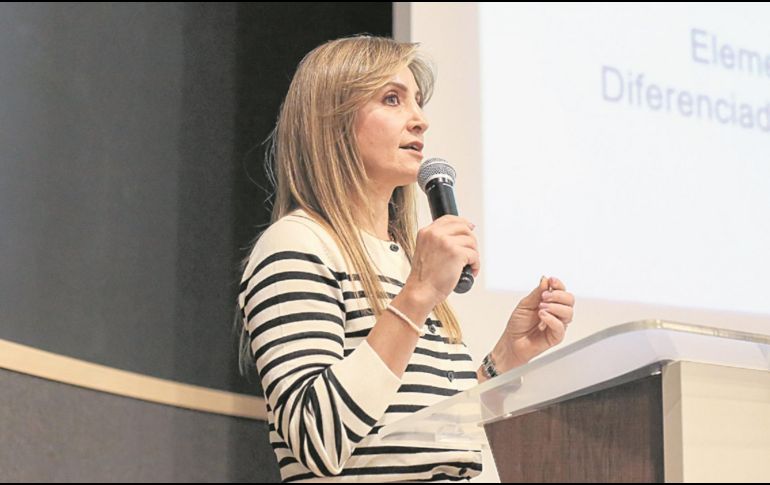 Cynthia Cantero Pacheco. La secretaria de planeación y participación ciudadana hizo hincapié en que el futuro de Jalisco depende del compromiso de sus ciudadanos. ESPECIAL