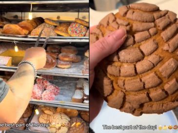 A pesar de que el vendedor no dominaba el español, logró comunicarse sin dificultad con la mujer, quien no dudó en expresar su emoción por el inesperado encuentro. "La mejor parte del día", escribió en la publicación. TIKTOK/@ashketchup87