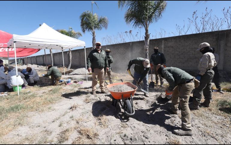 El colectivo lamentó que fueran sus integrantes quienes habrían hecho el trabajo inicial de intervención en el predio. GOBIERNO DE JALISCO