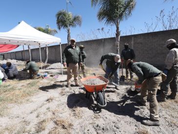 El colectivo lamentó que fueran sus integrantes quienes habrían hecho el trabajo inicial de intervención en el predio. GOBIERNO DE JALISCO
