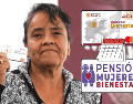 El apoyo de la Pensión Mujeres Bienestar consta de 3 mil pesos bimestrales. ESPECIAL/Programas para el Bienestar