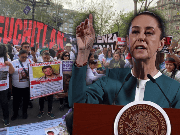 Sheinbaum dice que su gobierno no cubrirá a ningún funcionario que resulte involucrado en el caso de Teuchitlán. SUN / B. Fregoso / ARCHIVO