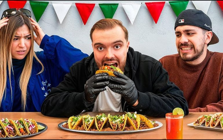 Este es el mejor taco del mundo, según Ibai Llanos. ESPECIAL / YOUTUBE Ibai