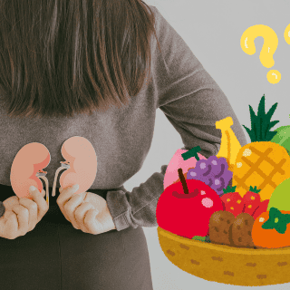 ¿Qué tipo de fruta NO se recomienda comer si se tienen problemas renales?