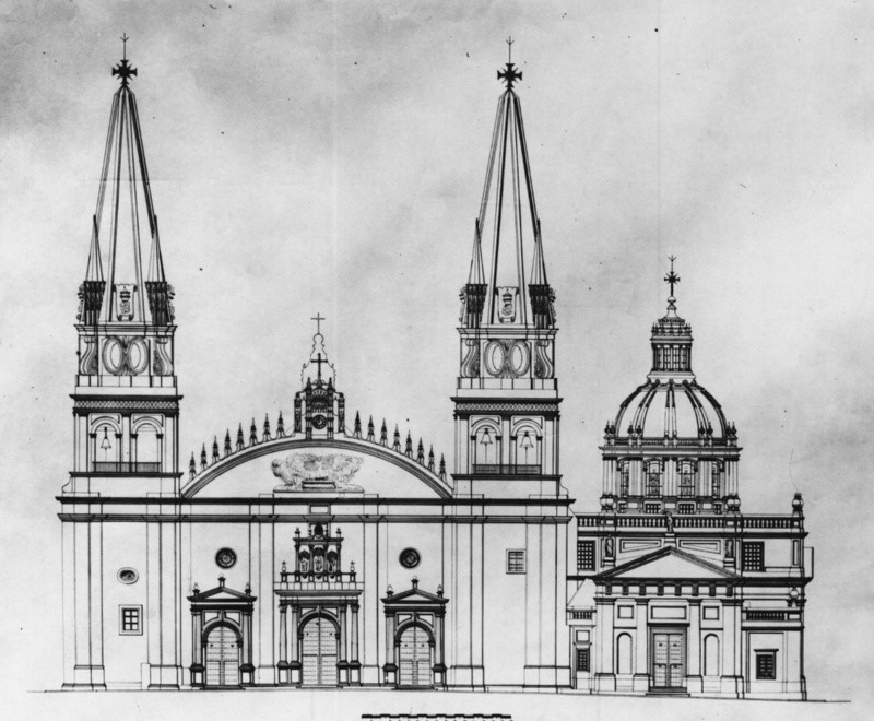 &nbsp;La construcción de la Catedral estuvo a cargo del Alarife (arquitecto) Martín Casillas. EL INFORMADOR/ARCHIVO