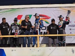 De Alba Jr. ya cuenta con su primera victoria en los Tractocamiones de la temporada 2025 de la Súper Copa Roshfrans. ESPECIAL