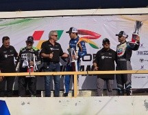 De Alba Jr. ya cuenta con su primera victoria en los Tractocamiones de la temporada 2025 de la Súper Copa Roshfrans. ESPECIAL