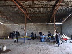 Colectivo Guerreros Buscadores de Jalisco informó el hallazgo de tres campos de exterminio en el rancho Izaguirre localizado en Teuchitlán, Jalisco, presuntamente usados por el CNG. FISCALÍA DE JALISCO