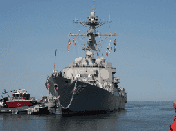 El despliegue del buque forma parte de un esfuerzo más amplio del Departamento de Defensa para reforzar la seguridad en la frontera sur de Estados Unidos. 
 X/@USNorthernCmd