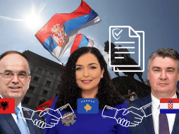 Albania, Croacia y Kosovo profundizan cooperación militar en medio de tensiones regionales. AP Photo/D. Vojinovic/CANVA.