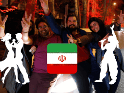 Jóvenes iraníes se purifican bailando en las calles en la única noche que pueden hacerlo. EFE/A. Taherkenareh/CANVA.