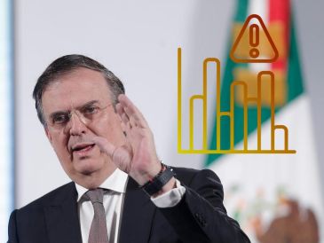 Marcelo Ebrard habló de la posibilidad de que México sufra una recesión económica. EFE / ARCHIVO