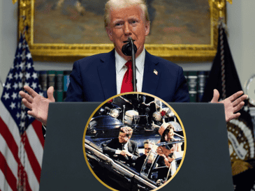 La desclasificación responde a una orden ejecutiva que Trump firmó solo unos días después de regresar a la Casa Blanca. EFE/SUN/ARCHIVO