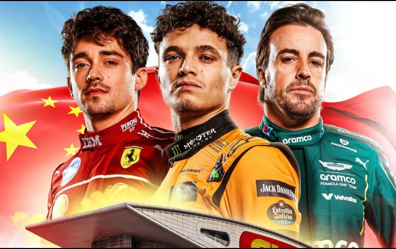 La Fórmula 1 regresa a Shanghái este fin de semana para el Gran Premio de China. X/ @F1.