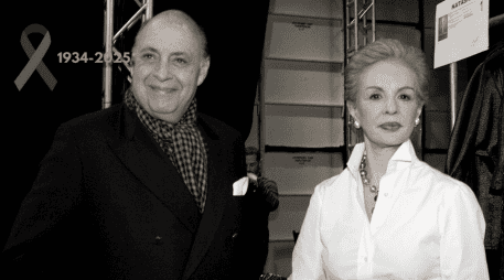 Reinaldo Herrera, esposo de Carolina Herrera, fallece a los 91 años de edad. EFE / ARCHIVO