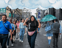 El frente frío originará lluvias e intervalos de chubascos en el noreste, centro, oriente y sureste del territorio. SUN / ARCHIVO / CANVA