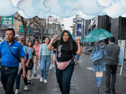 El frente frío originará lluvias e intervalos de chubascos en el noreste, centro, oriente y sureste del territorio. SUN / ARCHIVO / CANVA