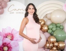 Elsa Ortiz Ramírez lució feiz y radiante durante el Baby Shower de su futura hija Camila Parlange Ortiz. GENTE BIEN JALISCO / A. Rodríguez