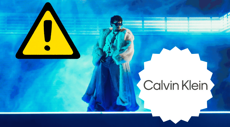 Los internautas fueron sorprendidos con la presencia del cantante Bad Bunny en estas publicaciones de Calvin Klein. AP / C. PIZZELLO / CANVA