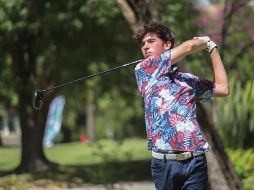 Damián Campos en el Torneo de Golf por el 55º Aniversario de Las Cañadas Country Club. GENTE BIEN JALISCO / C. Jimeno