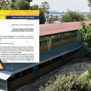 Suspenden clases en el CCH Naucalpan tras agresión de estudiante a profesor