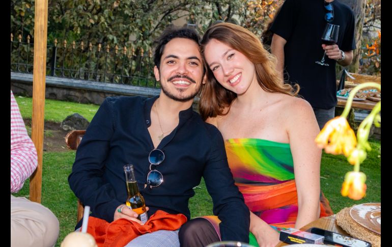 Santiago García y Paulina Rivero. GENTE BIEN JALISCO / A. Rodríguez