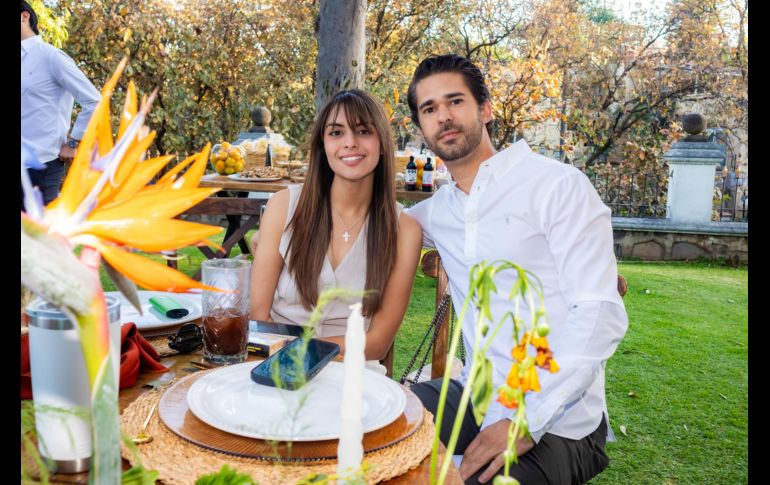 Mariana Castillo y Enrique Carothers. GENTE BIEN JALISCO / A. Rodríguez