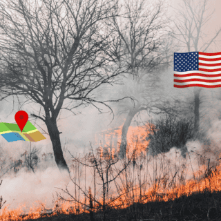 Reportan más de 130 incendios forestales en Oklahoma