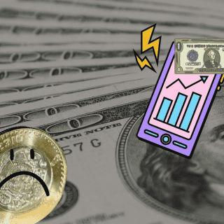 Peso mexicano sufre fuerte caída en el cierre de jornada