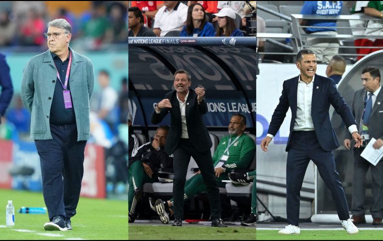 Gerardo Martino, Diego Cocca y Jaime Lozano son las víctimas de la Concacaf Nations League. IMAGO7.