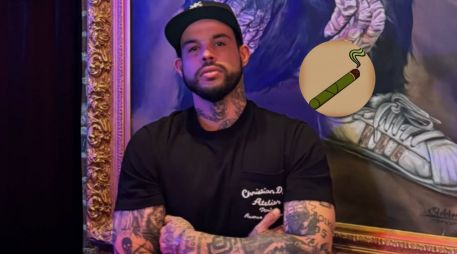 Insistió en que solo fuma para sentirse mejor y advirtió a sus seguidores que no sigan su camino. 