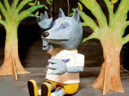 Escena de la obra de teatro “¡Que viene el lobo!”. CORTESÍA