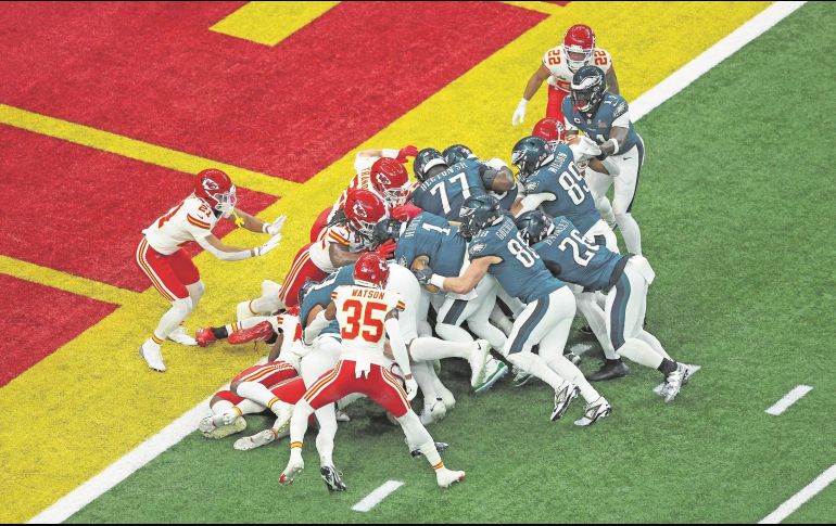 Una jugada hecha popular por los Eagles podría ser penalizada si así lo deciden los demás equipos. AFP/P. Smith