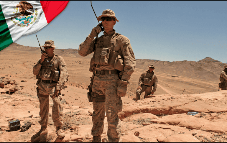 El ingreso a territorio mexicano de elementos de las Fuerzas de Infantería de Marina del Comando Norte del Ejército de los Estados Unidos de América está autorizado. AP / ARCHIVO