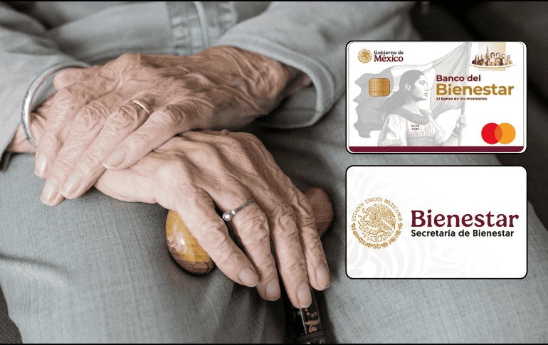 Los recursos económicos se dispersarán en las tarjetas del Banco del Bienestar de los beneficiarios de las pensiones. ESPECIAL 