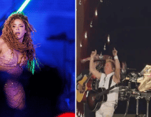 Shakira canta con mariachi en concierto. SUN/ ARCHIVO/ X/ ESPECIAL