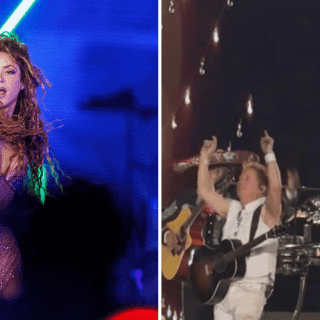 Shakira homenajea a México cantando con mariachi en CDMX (VIDEO)