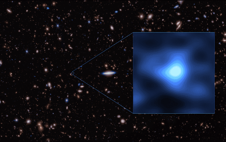 Astronomos encontraron oxígeno en donde suponían solo habría hudrógeno y helio. EFE / ESO / NASA / ESA / CSA