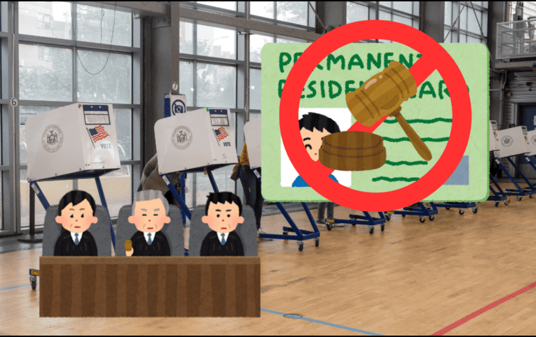 Tribunal de Nueva York anula ley que otorgaba derecho al voto a migrantes con residencia. ARCHIVO/EFE/A. Vigaray/CANVA.