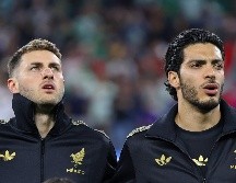 Santi y Raúl hicieron mancuerna por primera vez en la delantera de la Selección de México. IMAGO7/D. Vega