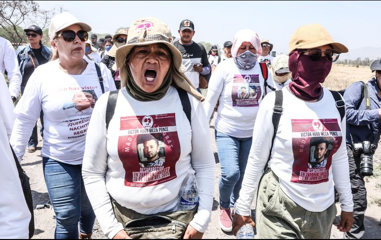 Madres buscadoras visitaron el rancho que es señalado como un centro de exterminio y reclutamiento forzado, pero no se les permitió realizar trabajos de búsqueda; las autoridades ya habían recogido todos los indicios. EL INFORMADOR/A. Navarro