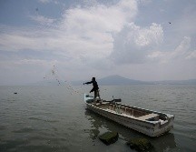 El lago de Chapala se encuentra al 53.3 % de su capacidad. EL INFORMADOR/Archivo